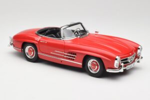 Mercedes 300 SL W198 Roadster Κόκκινο Με Σκληρή Οροφή Minichamps 1:18 180039041 Μέταλλο - εικόνα 6 από 8