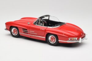 Mercedes 300 SL W198 Roadster Κόκκινο Με Σκληρή Οροφή Minichamps 1:18 180039041 Μέταλλο - εικόνα 7 από 8
