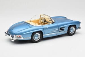 Mercedes 300 SL W198 Roadster Hardtop Light Blue Metallic Minichamps 1:18 180039042 Μέταλλο - εικόνα 4 από 9