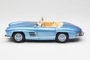 Mercedes 300 SL W198 Roadster Hardtop Light Blue Metallic Minichamps 1:18 180039042 Μέταλλο - εικόνα 5 από 9