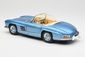 Mercedes 300 SL W198 Roadster Hardtop Light Blue Metallic Minichamps 1:18 180039042 Μέταλλο - εικόνα 8 από 9
