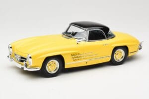 Mercedes 300 SL W198 Roadster Hardtop Signal Yellow Minichamps 1:18 180039044 Μέταλλο - εικόνα 3 από 9