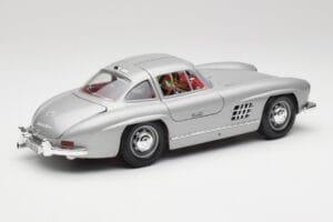 Mercedes 300 SL W198 Gullwing Silver Γκρι Bburago 1:18 3513 Μέταλλο - εικόνα 3 από 8