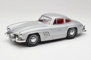 Mercedes 300 SL W198 Gullwing Silver Γκρι Bburago 1:18 3513 Μέταλλο