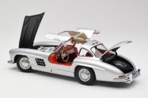 Mercedes 300 SL W198 Gullwing Ασημί Μεταλλικό Minichamps 1:18 B66040379 Μέταλλο - εικόνα 5 από 8