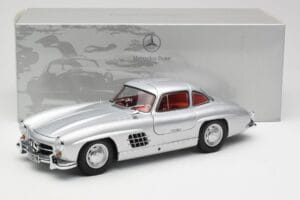 Mercedes 300 SL W198 Gullwing Ασημί Μεταλλικό Minichamps 1:18 B66040379 Μέταλλο - εικόνα 8 από 8