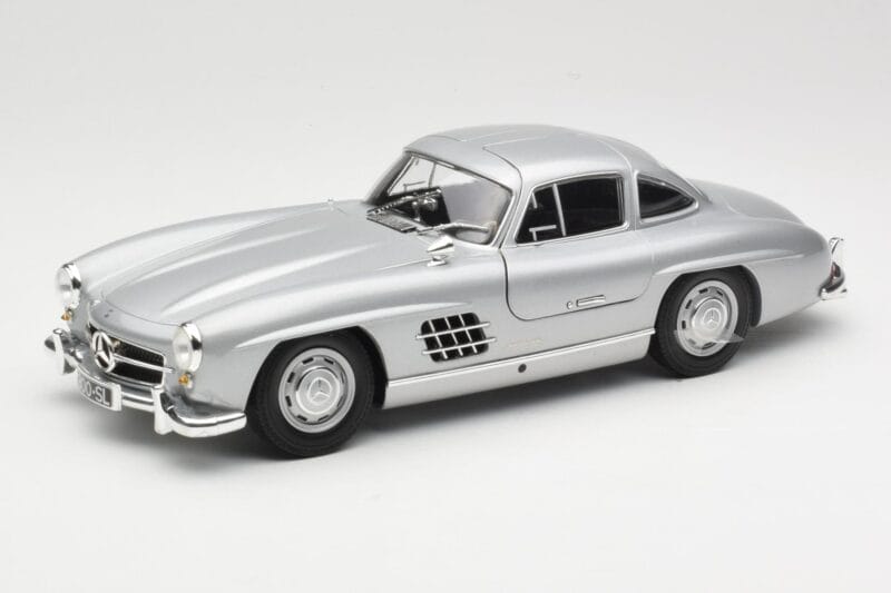 Mercedes 300 SL W198 Gullwing Ασημί Minichamps 1:18 110037210 Μέταλλο