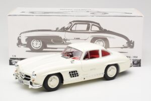 Mercedes 300 SL W198 Λευκό Minichamps 1:18 180039006 Μέταλλο - εικόνα 8 από 8