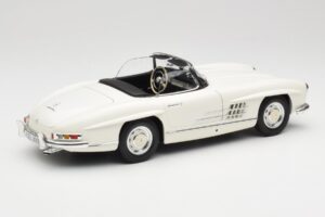 Mercedes 300 SL W198 Roadster Λευκό Με Μαλακή Οροφή Minichamps 1:18 180039034 Μέταλλο - εικόνα 4 από 9