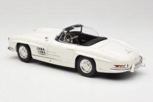 Mercedes 300 SL W198 Roadster Λευκό Με Μαλακή Οροφή Minichamps 1:18 180039034 Μέταλλο - εικόνα 8 από 9