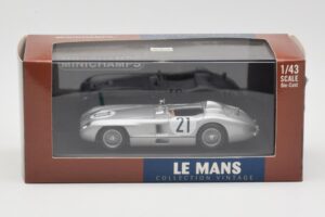 Mercedes 300 SLR #21 K. Kling / A. Simon 24 Hours of Le Mans 1955 Minichamps 1:43 432553021 Μέταλλο - εικόνα 4 από 4