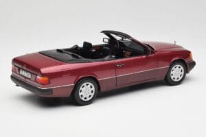 Mercedes 300CE-24 A124 Καμπριολέ Almandine Κόκκινο Μεταλλικό Norev 1:18 B66040616 Μέταλλο - εικόνα 3 από 8