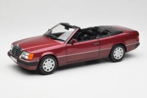Mercedes 300CE-24 A124 Καμπριολέ Almandine Κόκκινο Μεταλλικό Norev 1:18 B66040616 Μέταλλο