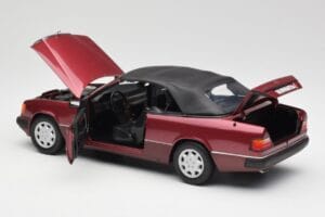 Mercedes 300CE-24 A124 Καμπριολέ Almandine Κόκκινο Μεταλλικό Norev 1:18 B66040616 Μέταλλο - εικόνα 5 από 8