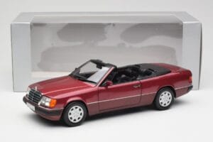 Mercedes 300CE-24 A124 Καμπριολέ Almandine Κόκκινο Μεταλλικό Norev 1:18 B66040616 Μέταλλο - εικόνα 8 από 8