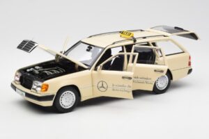 Mercedes 300D S124 T-Model Ανοιχτό Ελεφαντόδοντο Taxi Dealer Edition Norev 1:18 B66040702 Μέταλλο - εικόνα 2 από 8