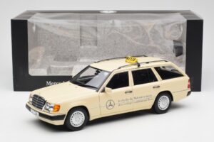 Mercedes 300D S124 T-Model Ανοιχτό Ελεφαντόδοντο Taxi Dealer Edition Norev 1:18 B66040702 Μέταλλο