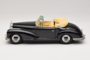 Mercedes 300S Μαύρο Maisto 1:18 52116-P1 Μέταλλο - εικόνα 4 από 8