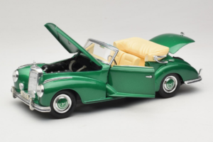 Mercedes 300S Cabriolet Green Metallic Maisto 1:18 52116 Μέταλλο - εικόνα 2 από 7