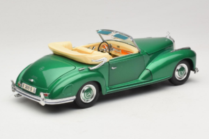 Mercedes 300S Cabriolet Green Metallic Maisto 1:18 52116 Μέταλλο - εικόνα 3 από 7