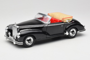 Mercedes 300S W188 Roadster Μαύρο Welly 1:18 801-3271398 Μέταλλο