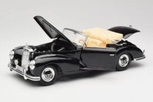 Mercedes 300SC W188 Obsidian Μαύρο Maisto 1:18 806B Μέταλλο - εικόνα 2 από 8