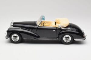 Mercedes 300SC W188 Obsidian Μαύρο Maisto 1:18 806B Μέταλλο - εικόνα 4 από 8