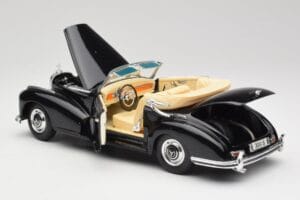 Mercedes 300SC W188 Obsidian Μαύρο Maisto 1:18 806B Μέταλλο - εικόνα 5 από 8
