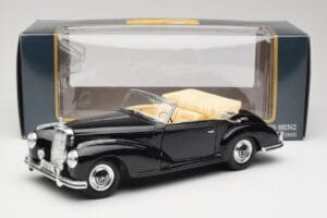 Mercedes 300SC W188 Obsidian Μαύρο Maisto 1:18 806B Μέταλλο - εικόνα 8 από 8