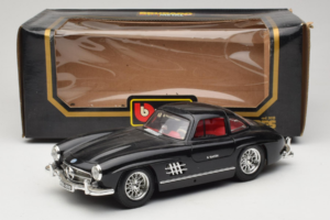 Mercedes 300SL Μαύρο Bburago 1:18 3015-M3 Μέταλλο - εικόνα 8 από 8