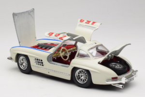 Mercedes 300SL #452 Mille Miglia 1955 Λευκό Bburago 1:18 3015-M2 Μέταλλο - εικόνα 5 από 8