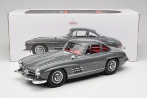 Mercedes 300SL W198 Gullwing Graphite Grey Norev 1:12 123852 Μέταλλο - εικόνα 6 από 6