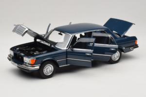 Mercedes 350 SEL W116 Hansa Blue Norev 1:18 183976 Μέταλλο - εικόνα 2 από 8