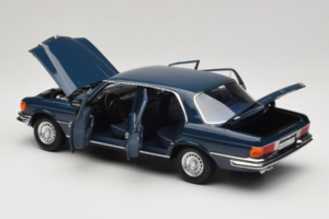 Mercedes 350 SEL W116 Hansa Blue Norev 1:18 183976 Μέταλλο - εικόνα 5 από 8