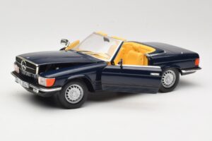 Mercedes 350 SL R107 Σκούρο Μπλε Sun Star 1:18 MB003 Μέταλλο - εικόνα 2 από 8