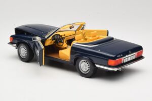 Mercedes 350 SL R107 Σκούρο Μπλε Sun Star 1:18 MB003 Μέταλλο - εικόνα 5 από 8