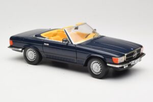Mercedes 350 SL R107 Σκούρο Μπλε Sun Star 1:18 MB003 Μέταλλο - εικόνα 6 από 8