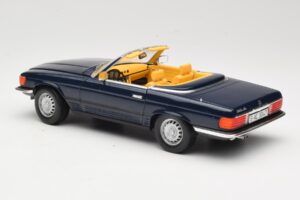 Mercedes 350 SL R107 Σκούρο Μπλε Sun Star 1:18 MB003 Μέταλλο - εικόνα 7 από 8