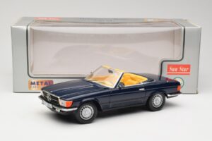 Mercedes 350 SL R107 Σκούρο Μπλε Sun Star 1:18 MB003 Μέταλλο - εικόνα 8 από 8