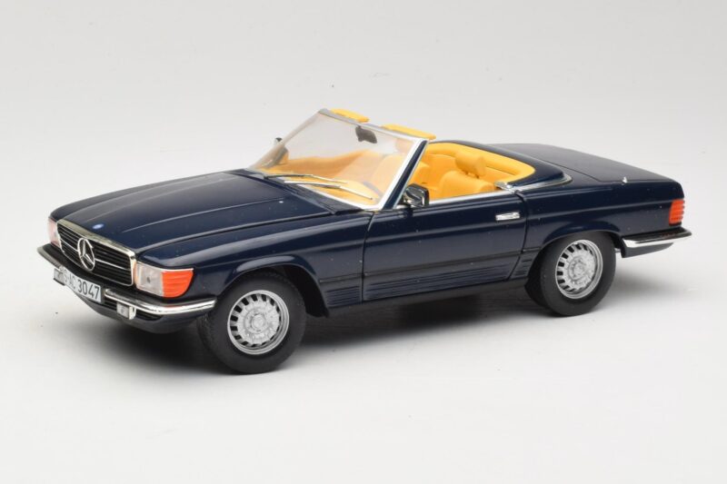 Mercedes 350 SL R107 Σκούρο Μπλε Sun Star 1:18 MB003 Μέταλλο