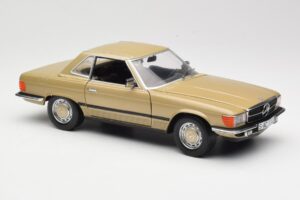 Mercedes 350 SL R107 Χρυσό Sun Star 1:18 MB004 Μέταλλο - εικόνα 6 από 8
