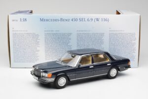 Mercedes 450 SEL 6.9 W116 Σκούρο Μπλε Revell 1:18 8956 Μέταλλο - εικόνα 8 από 8