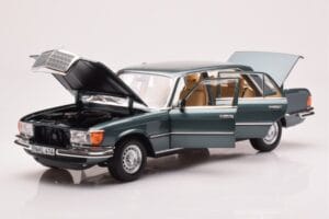 Mercedes 450 SEL 6.9 W116 Petrol Μεταλλικό Norev 1:18 183974 Μέταλλο - εικόνα 2 από 8