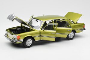 Mercedes 450 SEL W116 Citrus Πράσινο Dealer Edition Norev 1:18 B66040683 Μέταλλο - εικόνα 2 από 8