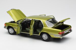 Mercedes 450 SEL W116 Citrus Πράσινο Dealer Edition Norev 1:18 B66040683 Μέταλλο - εικόνα 5 από 8