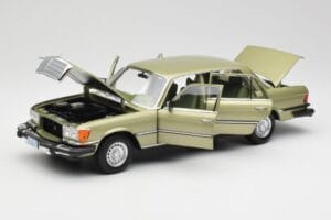 Mercedes 450 SEL W116 J.R. Ewing Dallas Ασημόπρασινο Norev 1:18 183975 Μέταλλο - εικόνα 2 από 8