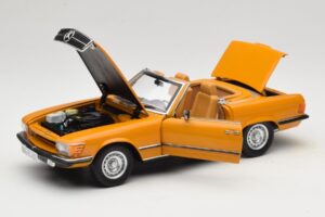 Mercedes 450 SL R107 Cayenne Orange Norev 1:18 183350 Μέταλλο - εικόνα 2 από 10