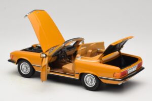Mercedes 450 SL R107 Cayenne Orange Norev 1:18 183350 Μέταλλο - εικόνα 7 από 10
