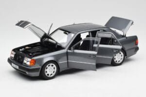 Mercedes 500 E W124 Pearl Γκρι Norev 1:18 183946 Μέταλλο - εικόνα 2 από 8