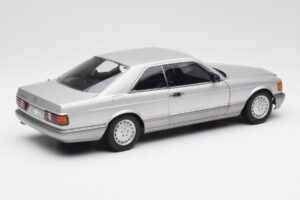 Mercedes 500 SEC C126 Ασημί AUTOart 1:18 76212 Μέταλλο - εικόνα 3 από 8